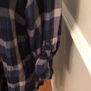 Flannel Looking Duster Cardigan 